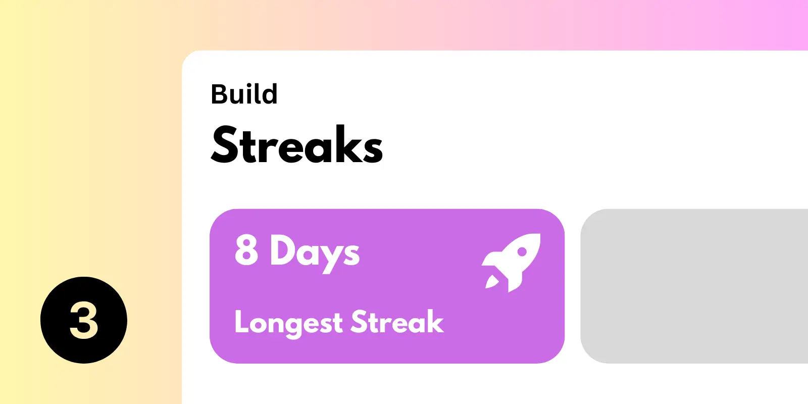 build streaks